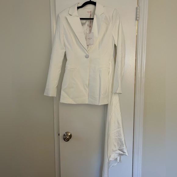 Miss Circle draping blazer - Picture 4 of 4